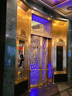 Eingang Palmer House Lobby....