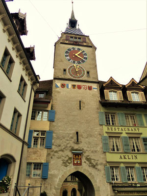 ....und auf dem Zyytturm