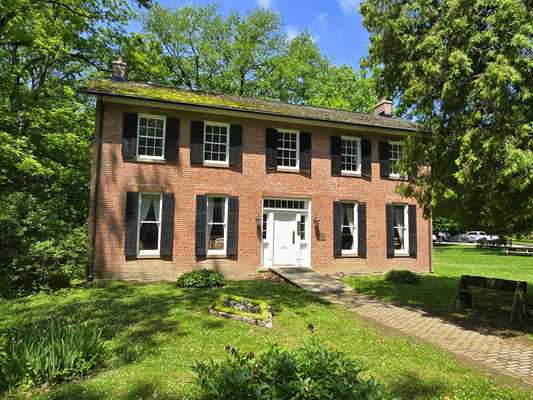 Bronnenberg House - der deutsche Frederick Brandenburg wanderte 1775 in die USA aus und gründete hier eine Gerberei