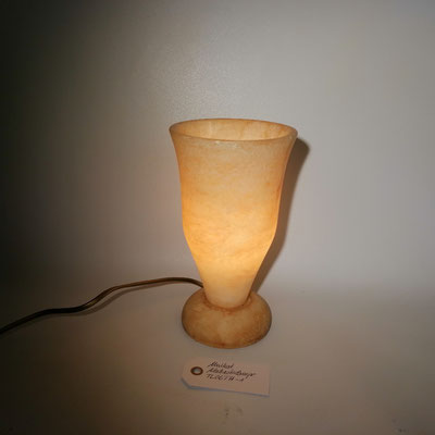 Unikat Alabasterlampe Venus klein, TL06TH-1, Fb. terra hell, 12,5 x 22 cm: 155,- €