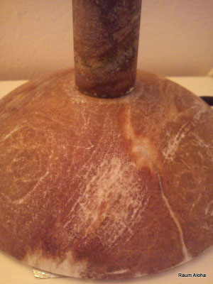 Alabasterlampe Fuß
