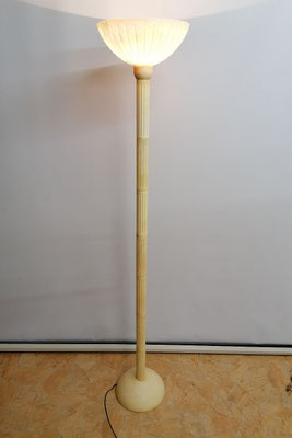 Unikat Stehlampe Alabaster, AL06C, creme, 180x32cm, Fuß komplett aus Alabaster, mit Dimmer. 719,- €