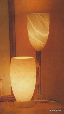 Alabasterlampe AL15, AL 54 Tischlampe 