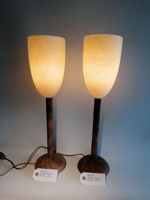 Unikat Alabasterlampe SOL, Fb. creme AL54C-30, AL54C-31, ca. 11,5 x 45 cm: 159,- €/Stk.