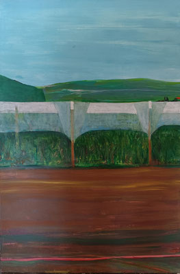 s.titre. huile et acrylique/toile. 81/54cm