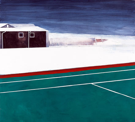 Tennis. huile/toile. 136/149cm