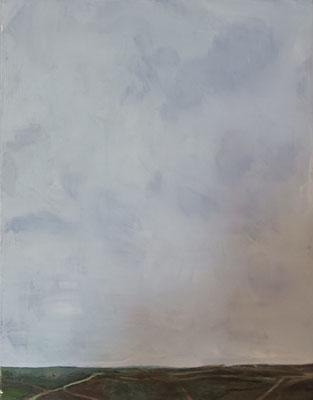 s.titre. huile et acrylique/toile.65/50cm