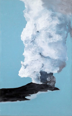 Huile/bois. 41/25cm.  collection privée