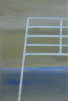 sans titre.Acrylique/toile. 34/22cm
