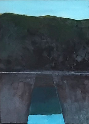 s.titre.acrylique/toile. 34/27cm 