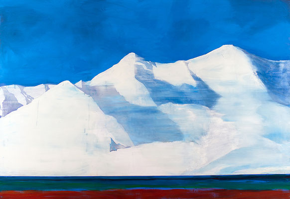 Massif. huile et acrylique/toile. 160/230cm