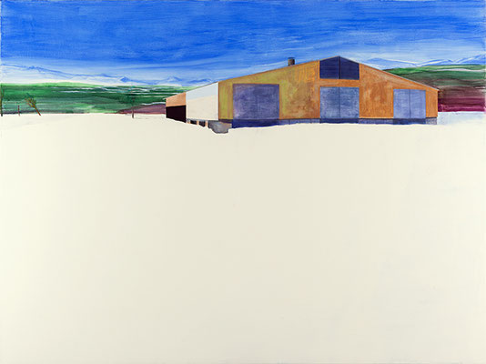 Ferme. acrylique/toile. 150/200cm