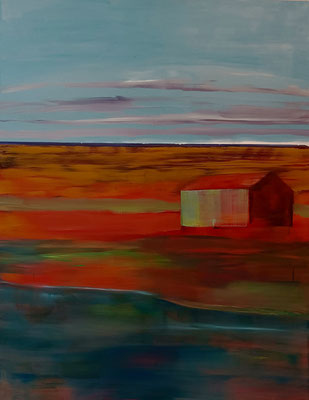 s.titre. huile et acrylique/toile. 150/120cm