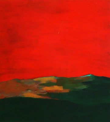 sans titre.   Acrylique/bois. 26/24cm. collection privée
