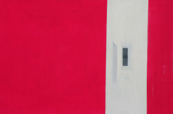Corridor. huile et acrylique sur toile . 80/120 cm . 2012