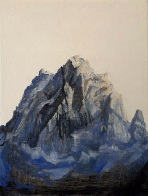 Huile/bois. 40/30cm. collection privée