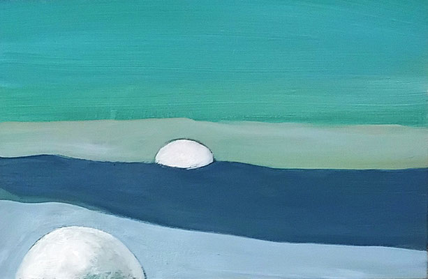 s.titre. acrylique/toile. 27/41cm