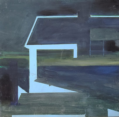 sans titre.acrylique/toile. 25/21cm.