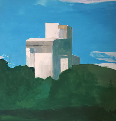 sans titre. acrylique/toile. 80/80cm