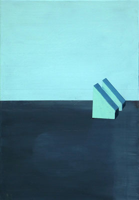 Cubes. huile/toile. 73/50cm
