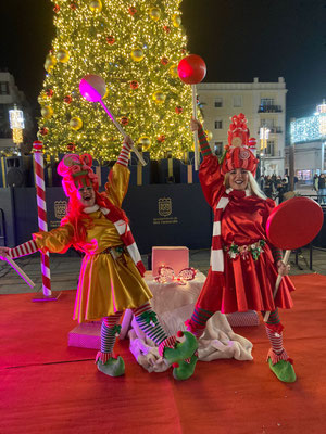 pajes y elfos navidad cuenta cuentos