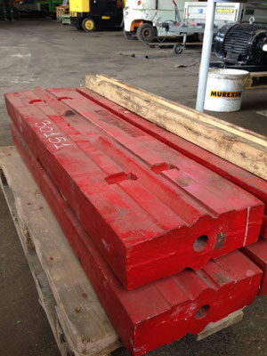 Schlagleisten Chrom - Backenbrecher und Verschleißteile