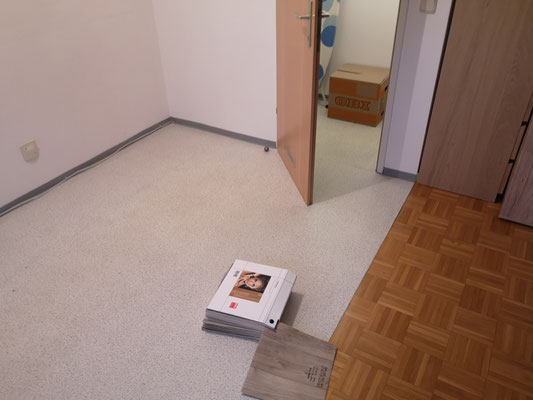CV Boden neu verlegt