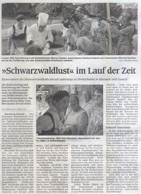 >>Schwarzwaldlust<< im Lauf der Zeit, OT 13.Mai 2011