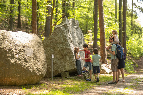 Geologischer Lehrpfad ( Copyright Landkreis NEW) 