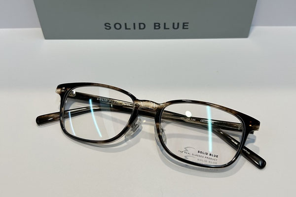 メガネのおくやま　ソリッドブルー　S-224　24,200円