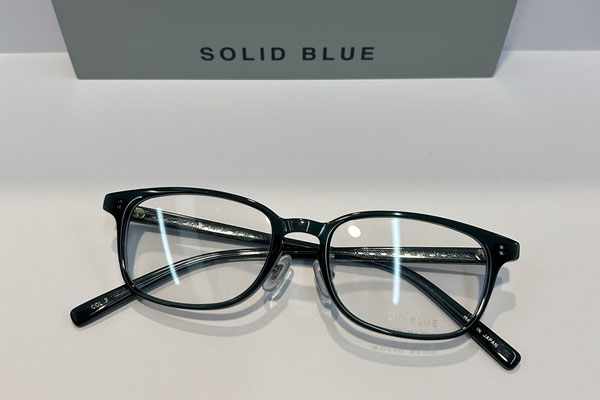 メガネのおくやま　ソリッドブルー　S-252　26,400円