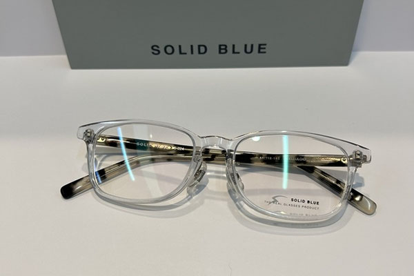 メガネのおくやま　ソリッドブルー　S224 24,200円