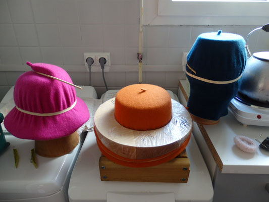 Séchage des chapeaux