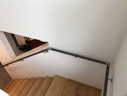 Aluminium-Handlauf innen, anthrazit, Würenlingen