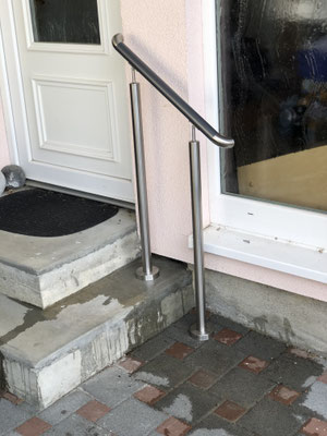 Aluminium-Handlauf aussen, anthrazit, Frick