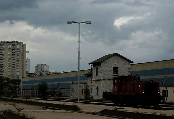 verlassener Bahnhof Sibenik