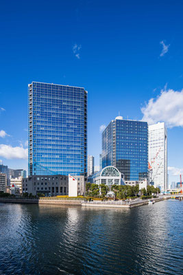 東京都のビル建築外観撮影