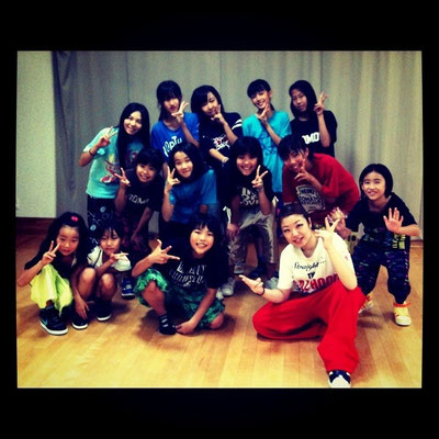 2011/8 SAYA HIPHOP class