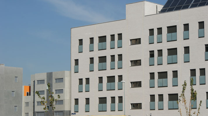 Gestión Proyecto y Construcción. Residencial Viviendas VPP. Alcorcón.