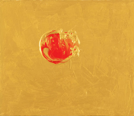 太陽神 Sun God, 2018, 45.5 x 53.0 cm Acrylic on canvas