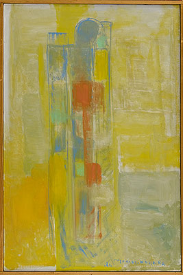 自由空間(II) Free Space (II), 1986, 91.0 x 60.6 cm Oil on canvas