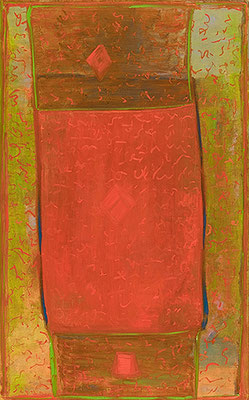 シンボルI Symbol I, 1987, 116.7 x 72.7 cm Oil on canvas