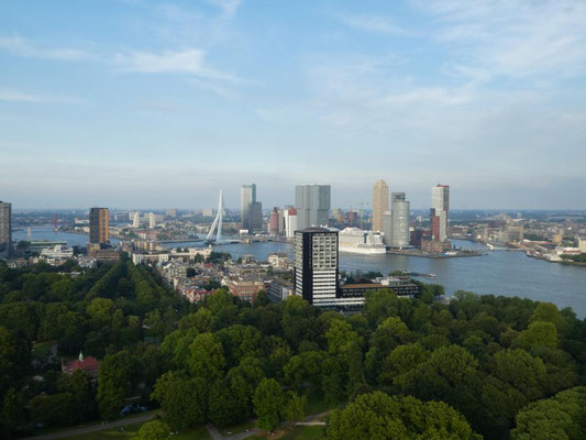 Aussicht vom Euromast Rotterdam