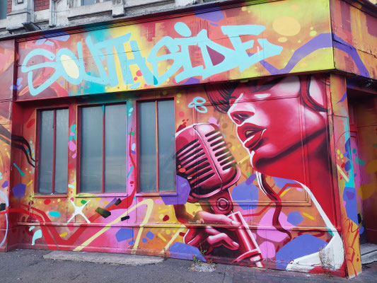 Streetart in Southside