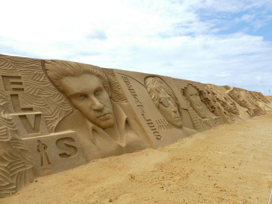 Sandskulpturenfestival in Oostende