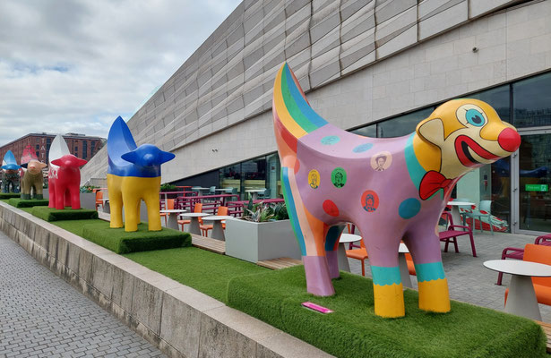 kleine Superlambananas in Liverpool