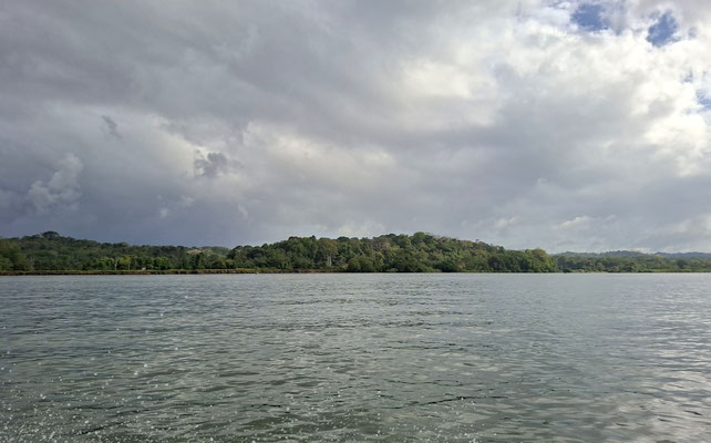 Kleiner Abstecher auf dem Panamakanal
