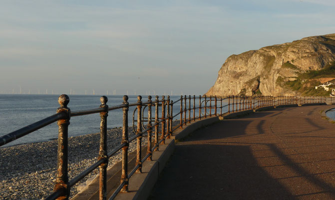 Llandudno Promenade - die schönste Abendbeschäftigung