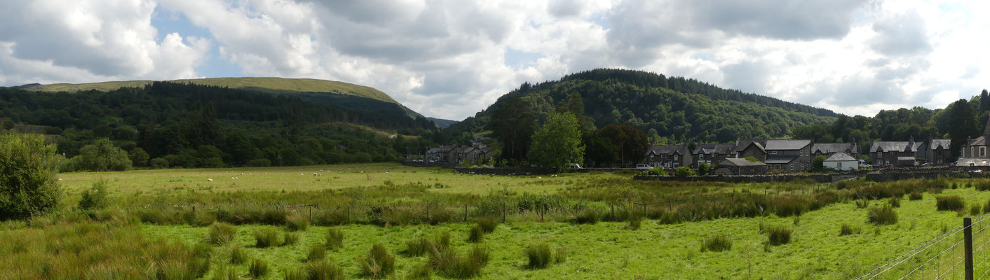 Dolwyddelan Village im Herzen von Snowdonia