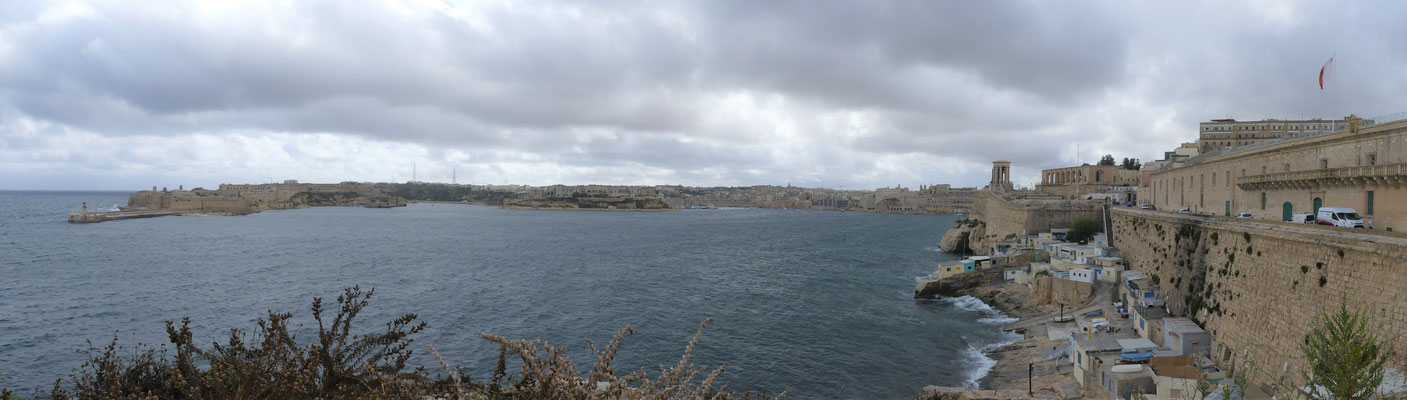Aussicht vom Fort St Elmo, Valletta